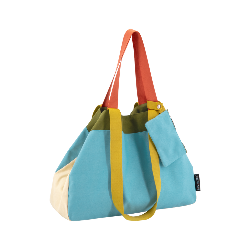 Remember Canvas Tasche "Luca" | Remember | Vielseitiger Begleiter für Shopping & Strand