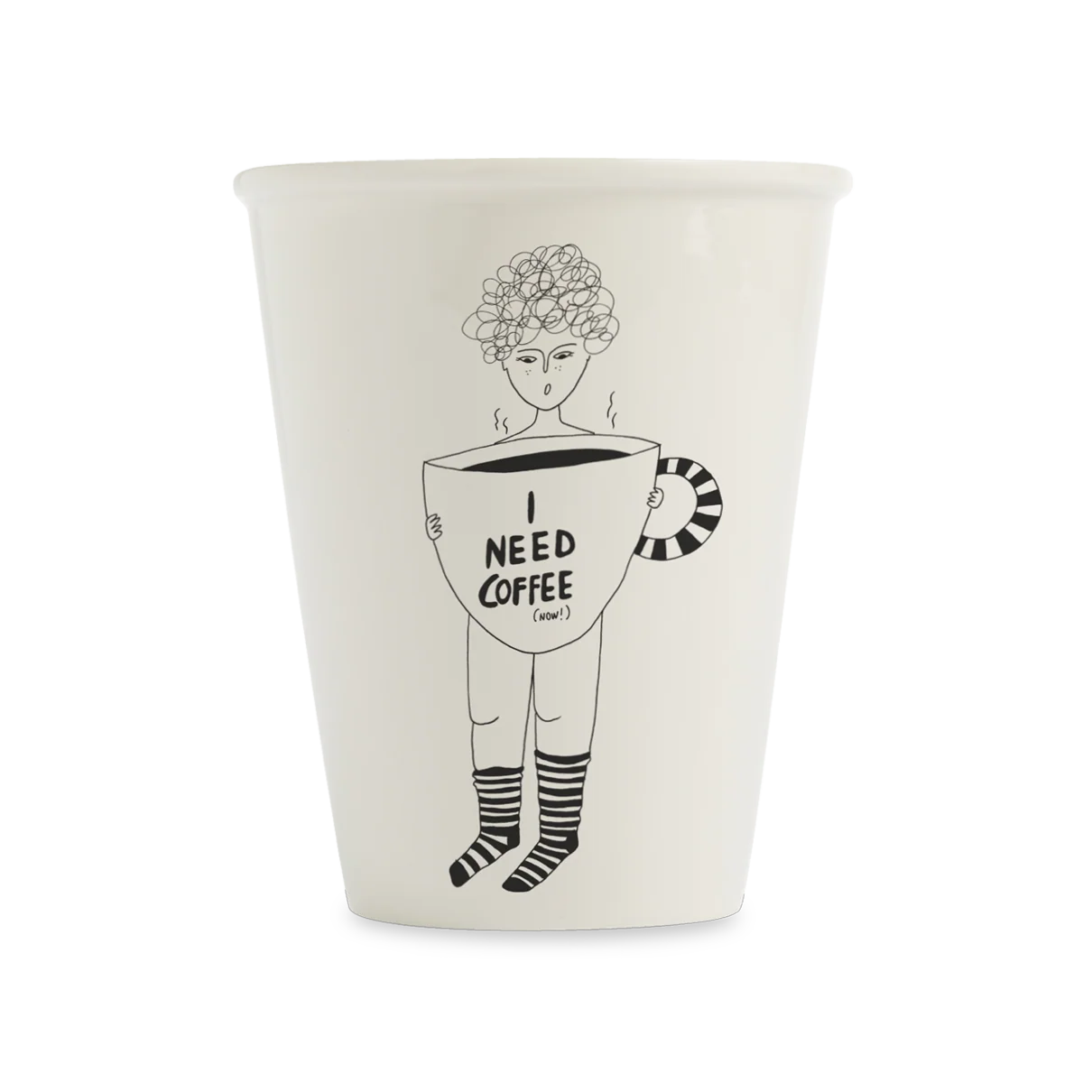 helen b Design Mug “Coffee Now” | Für alle Kaffee-Notfälle | helen b