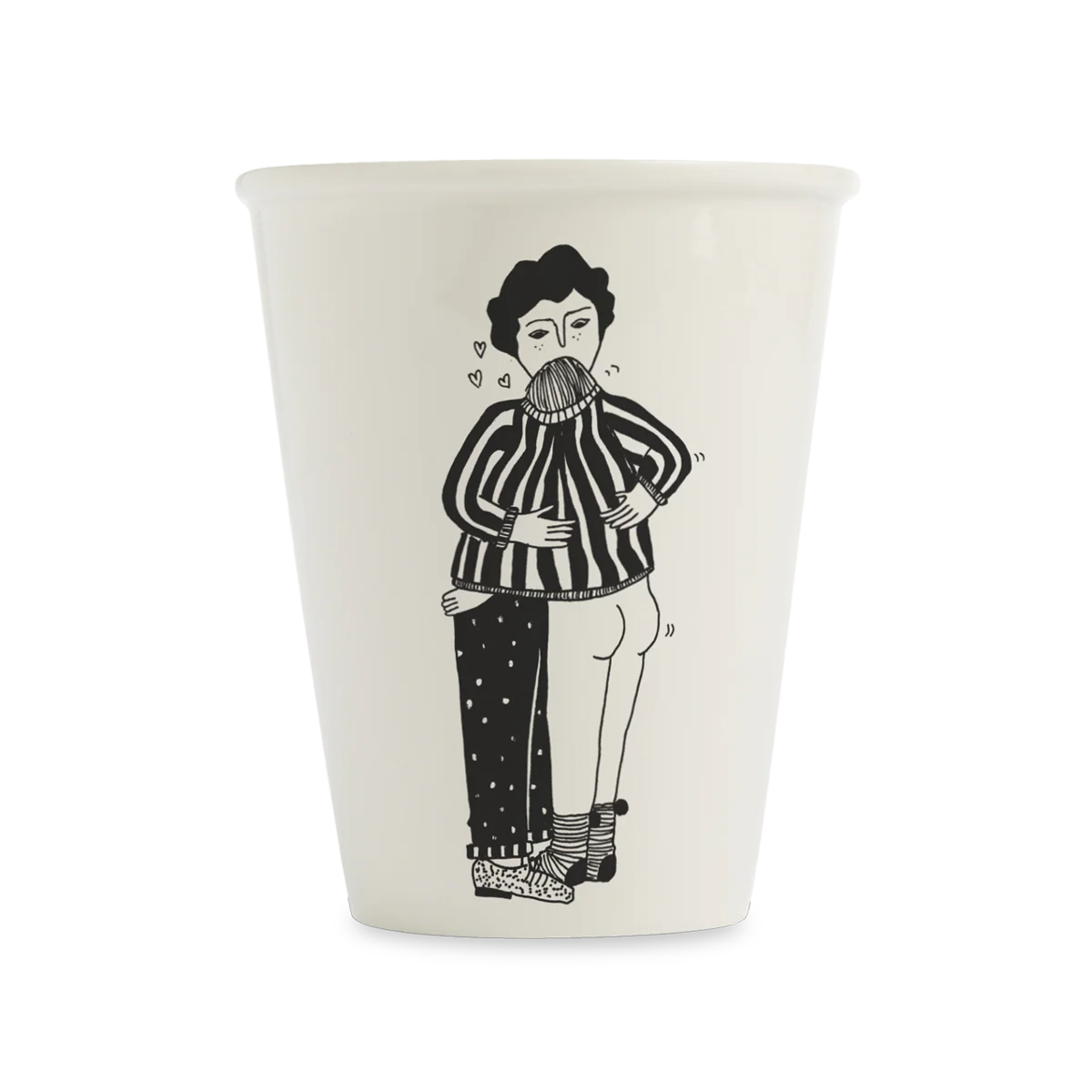helen b Design Mug “Sweater Hug” | Wärmende Umarmung in Keramik | helen b