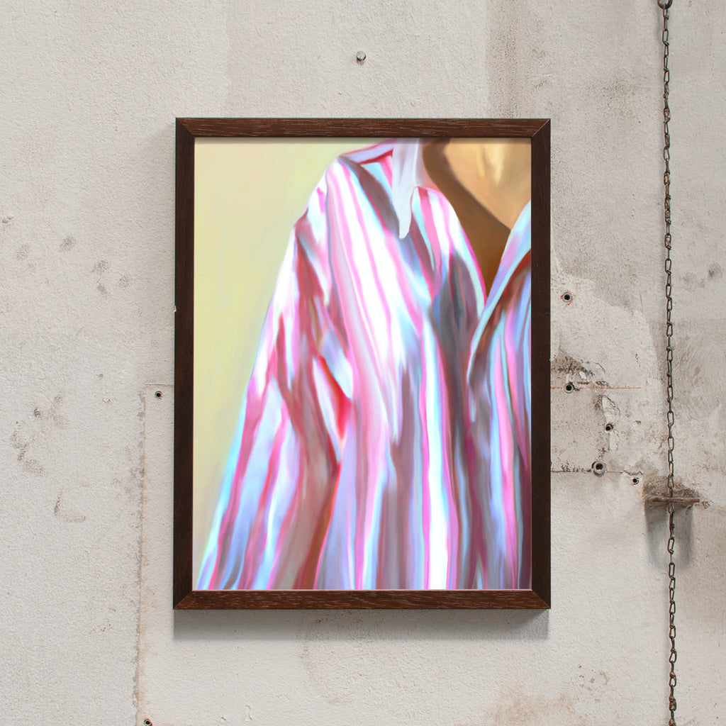 Misfitting Things Dad Shirt (30 x 40 cm) | Fine Art Print von Misfitting Things wenge