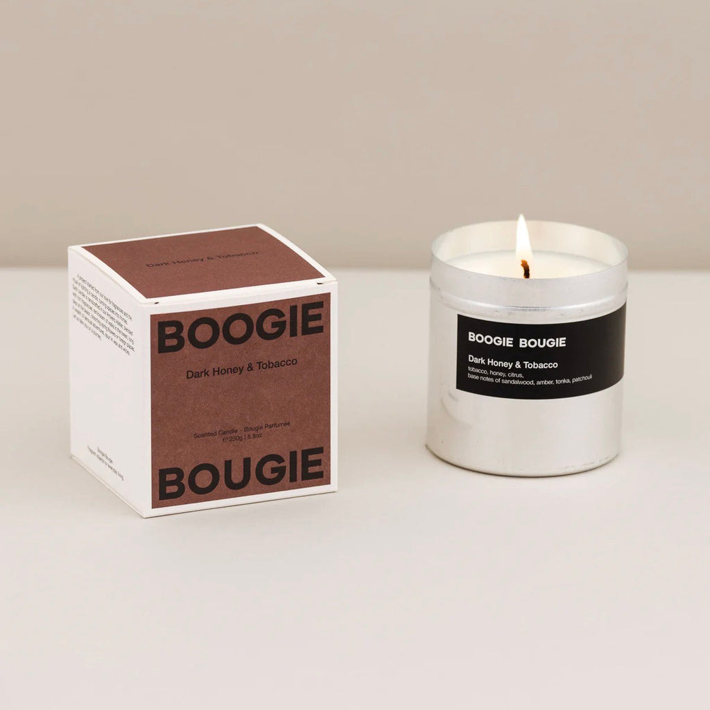 Boogie Bougie Duftkerze Boogie Bougie "Dark Honey and Tobacco" | aus Sojawachs