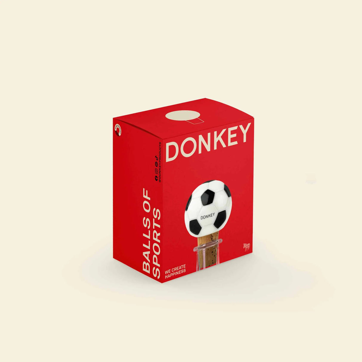 Donkey Products Flaschenverschluss „Icons of Sport Fußball“ | Sportlich | Donkey Products