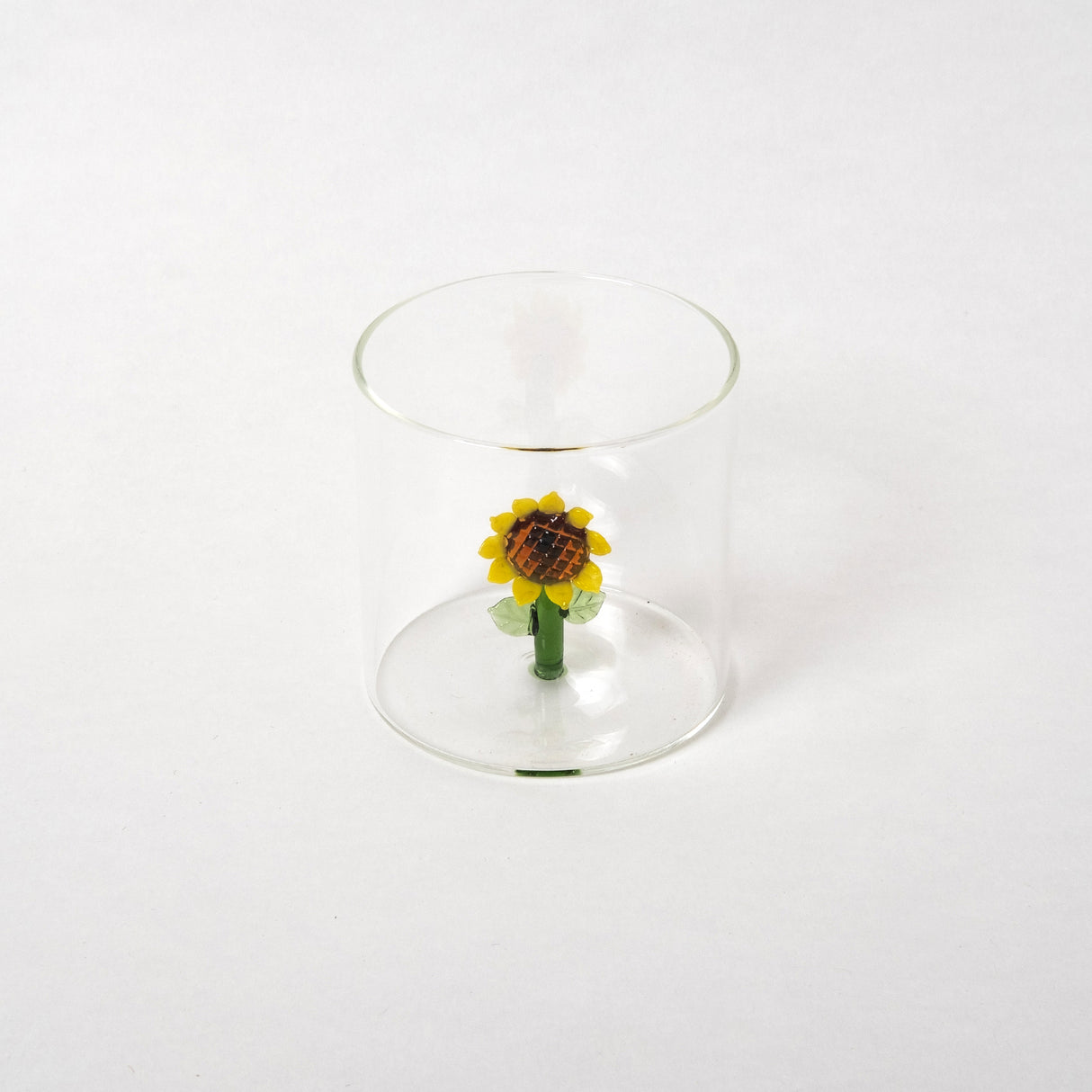 WD Lifestyle Glas “Sonnenblume” (250ml) | Sommerlaune pur | WD Lifestyle