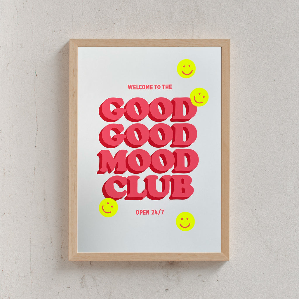 Edition SCHEE Good Good Mood Club (Din A3) natur