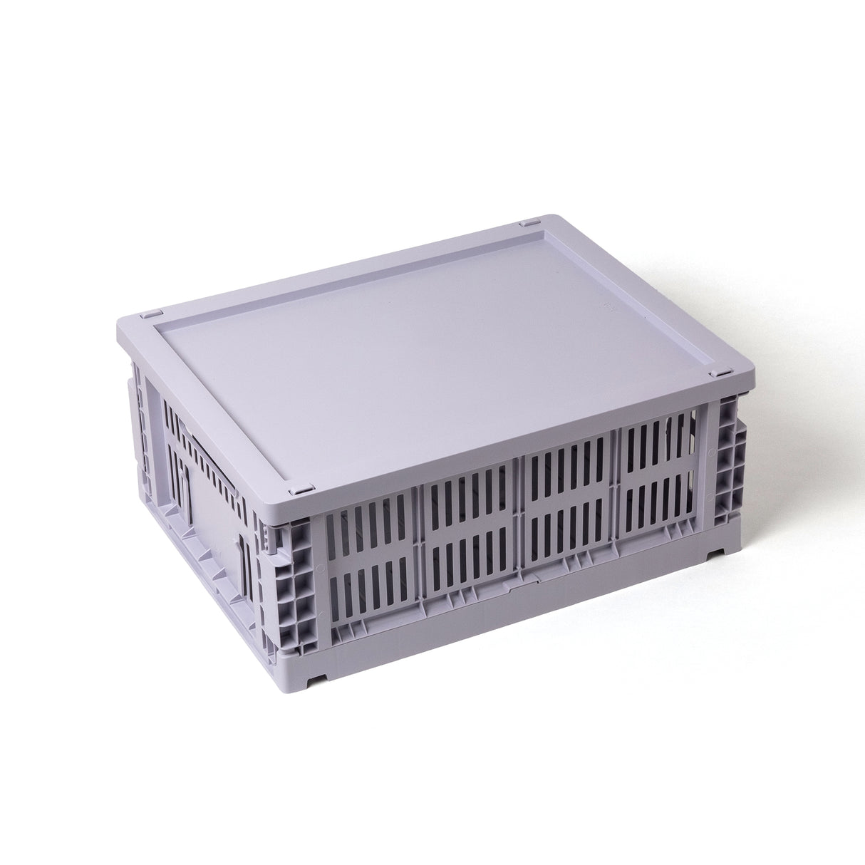 HAY Deckel „Faltbox Medium Lavender“ | Sanfter Farbakzent | HAY