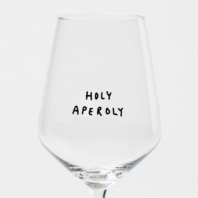 selekkt Weinglas "Holy Aperoly" | Special Edition | für Spritz-Liebende!