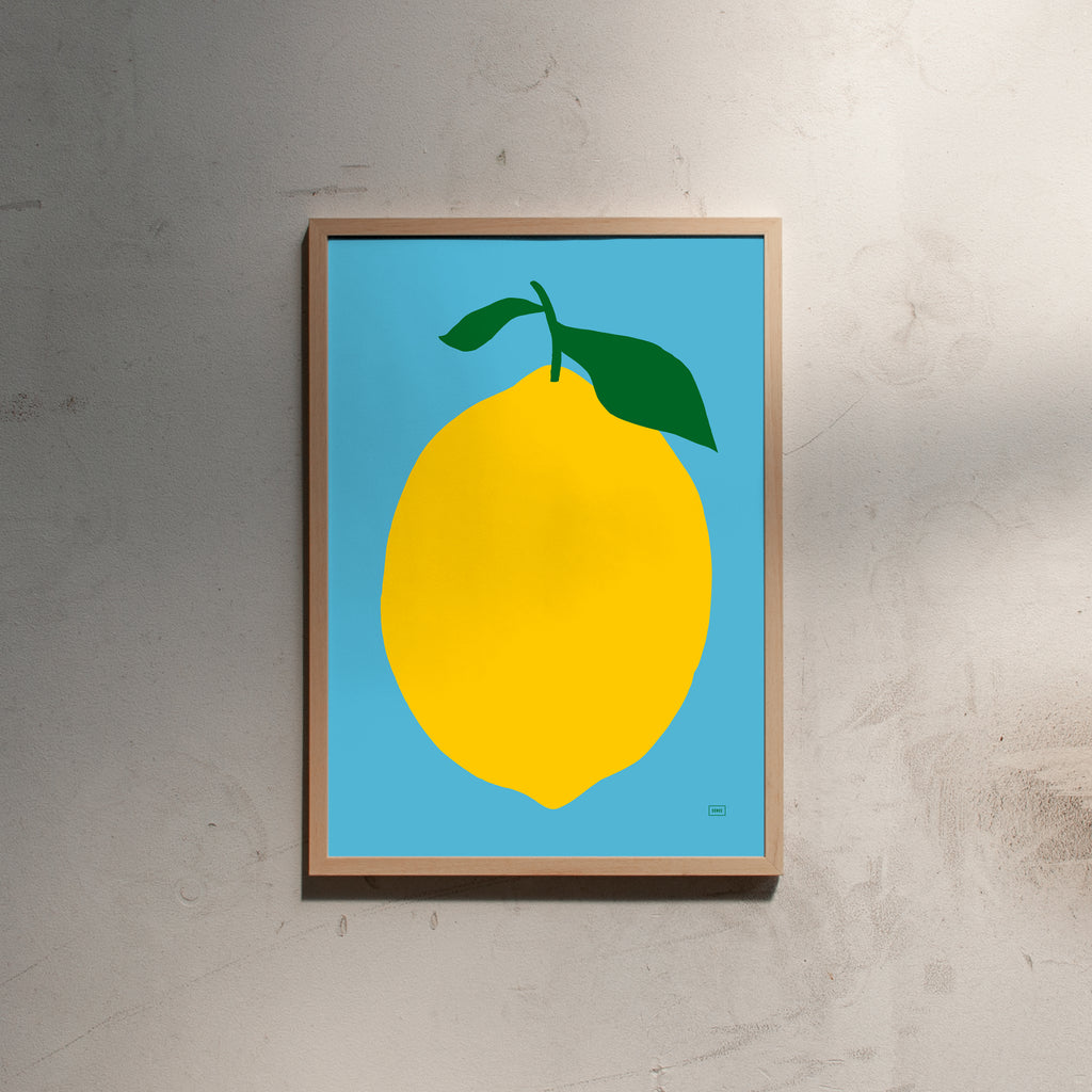 Edition SCHEE Lemon (Din A2) | Fine Art Print von Edition SCHEE natur