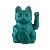 Donkey Products Winkekatze "Lucky Cat Green" | deine stylische Glücksbringerin
