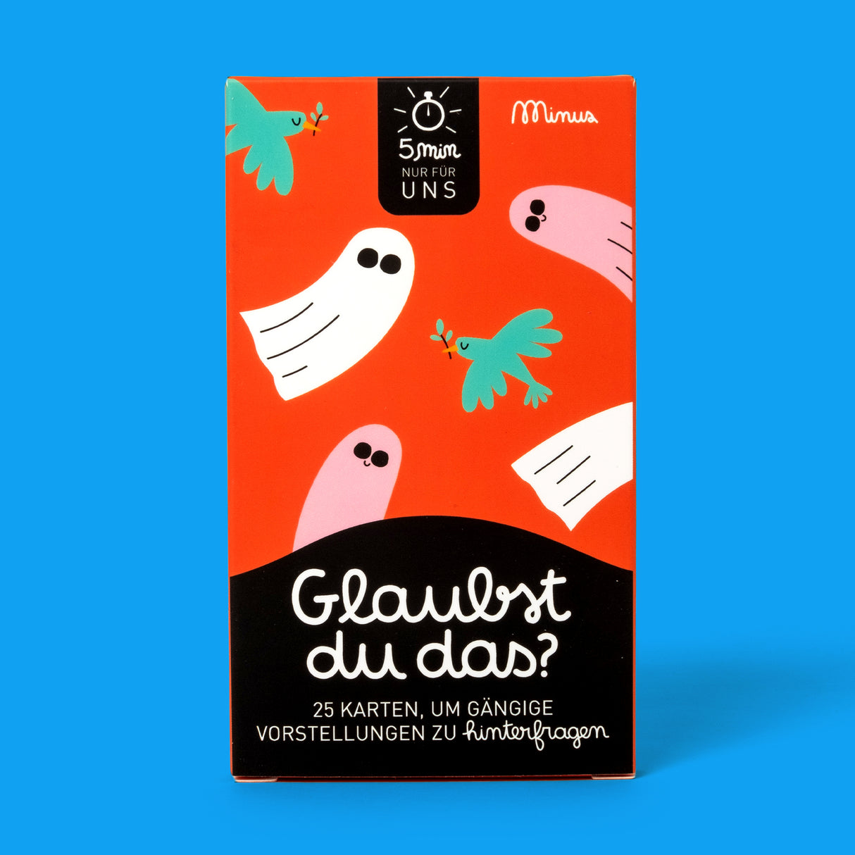 MINUS Kartenspiel „Glaubst du das?“ | Gesprächsspiel | MINUS