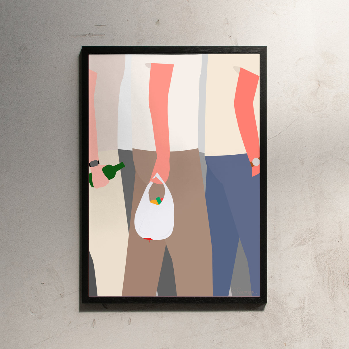 Swen Swenson Myldretid (Din A2) | Fine Art Print von Swen Swenson