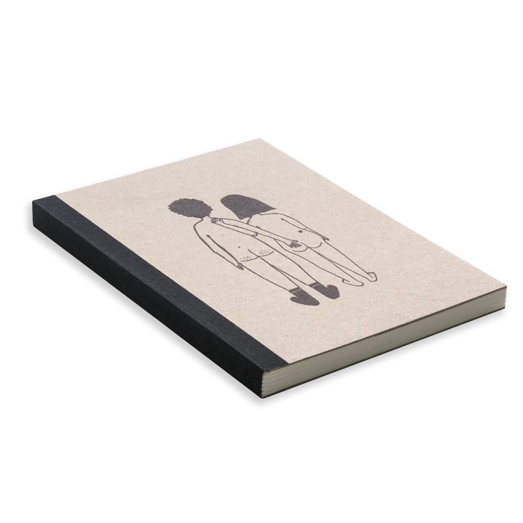 helen b Notebook helen b "Naked Couple Back" | Notizbuch mit Hardcover