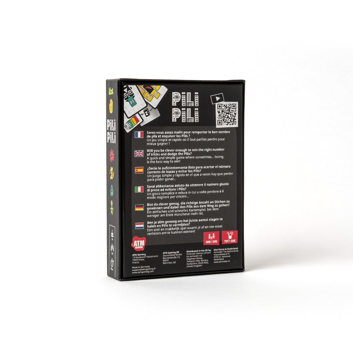 ATM Gaming Kartenspiel “Pili Pili” | Verrücktes Zahlenspiel mit Tempo | ATM Gaming