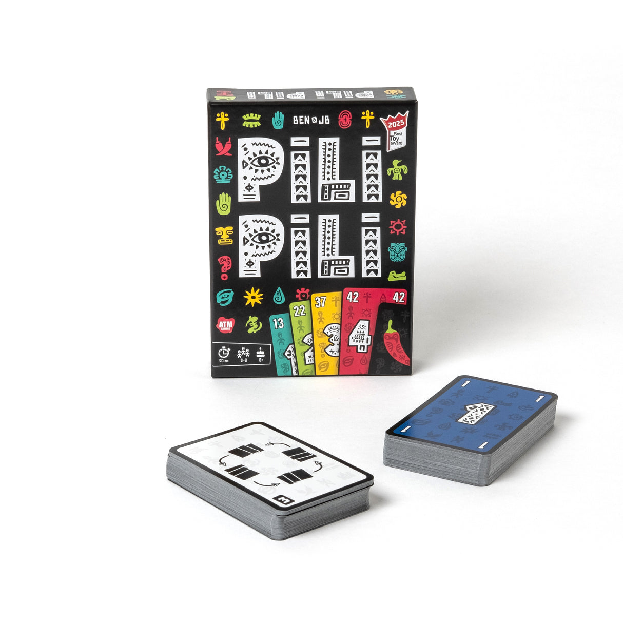 ATM Gaming Kartenspiel “Pili Pili” | Verrücktes Zahlenspiel mit Tempo | ATM Gaming