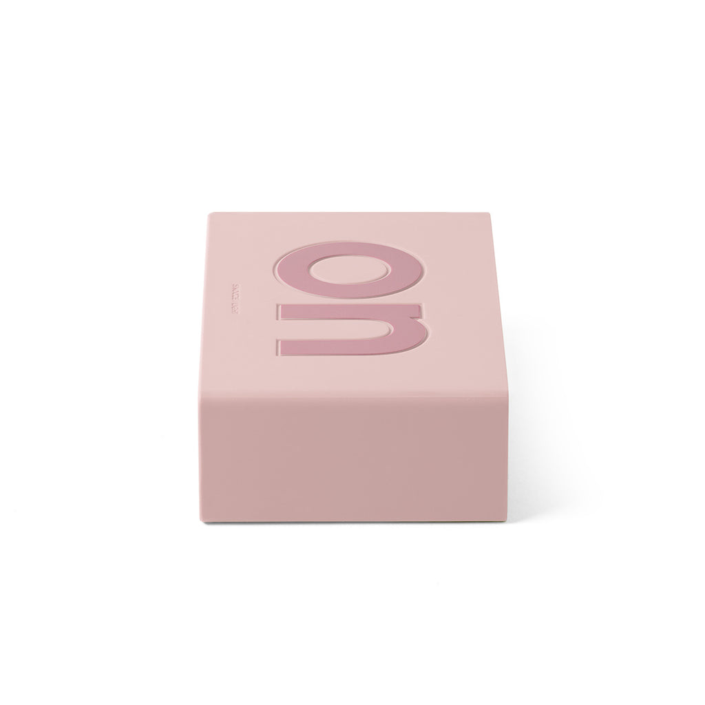 Lexon Wecker Flip+ (Pink) | Intuitiver Wecker mit Funkgesteuerter Uhrzeit