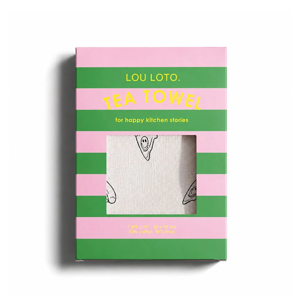 Lou Loto Geschirrtuch “Pizza” | Foodie Design | Lou Loto