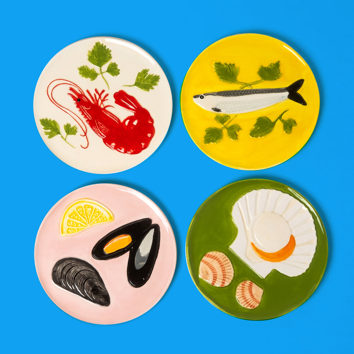 &Klevering Teller-Set "Plate de Mer" | &Klevering