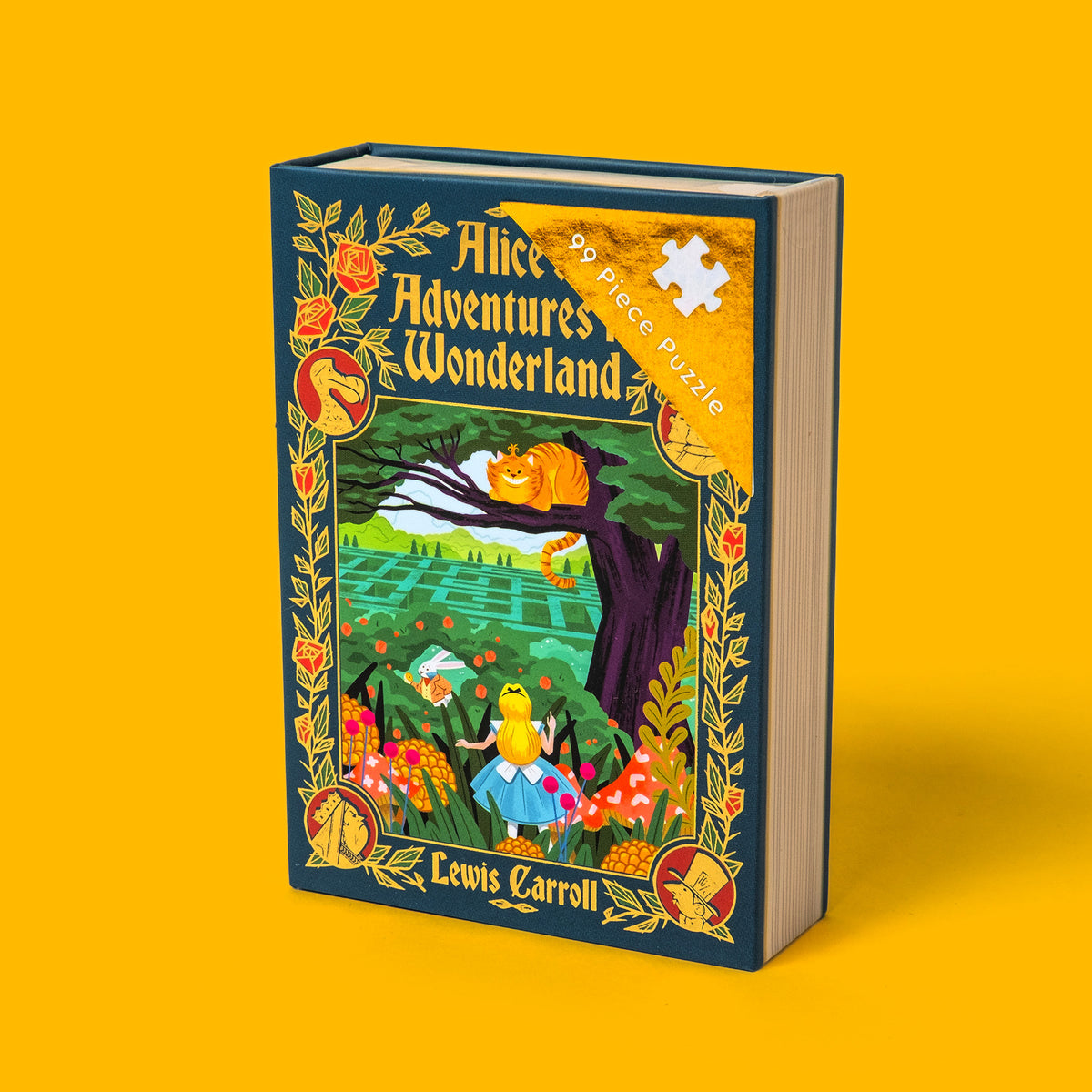 Puzzle “Alice's Adventures in Wonderland” 99 Teile | Mini Puzzle | Ohh Deer