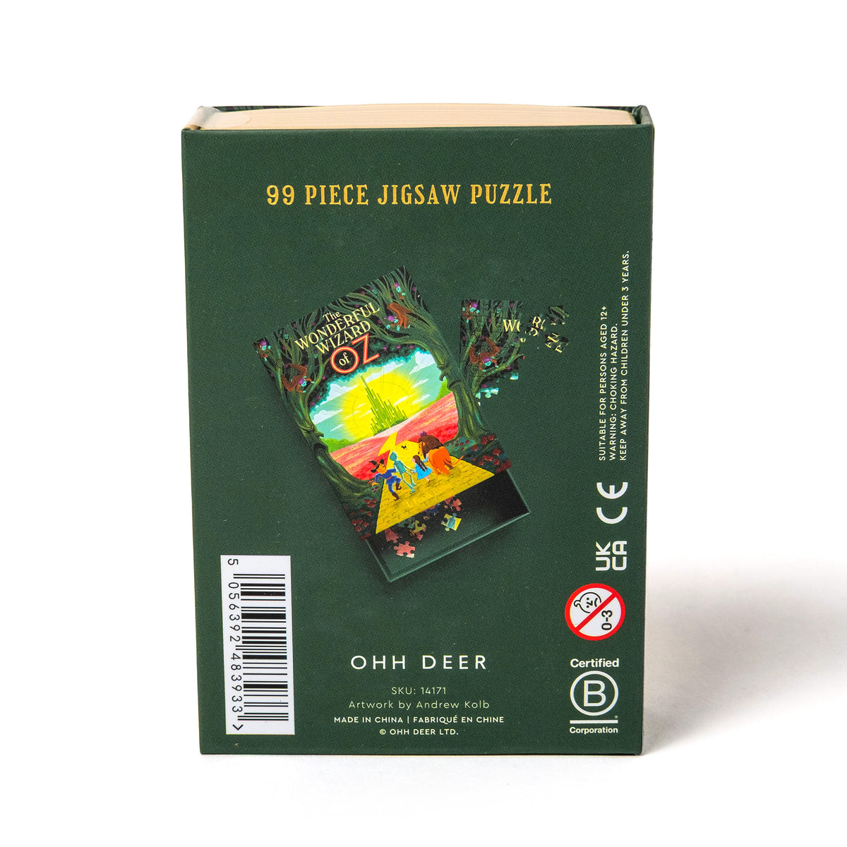 Puzzle “The Wonderful Wizard of Oz” 99 Teile | Mini Puzzle | Ohh Deer