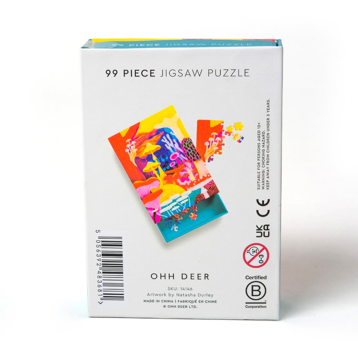 Puzzle “Fungi” 99 Teile | Mini Puzzle | Ohh Deer