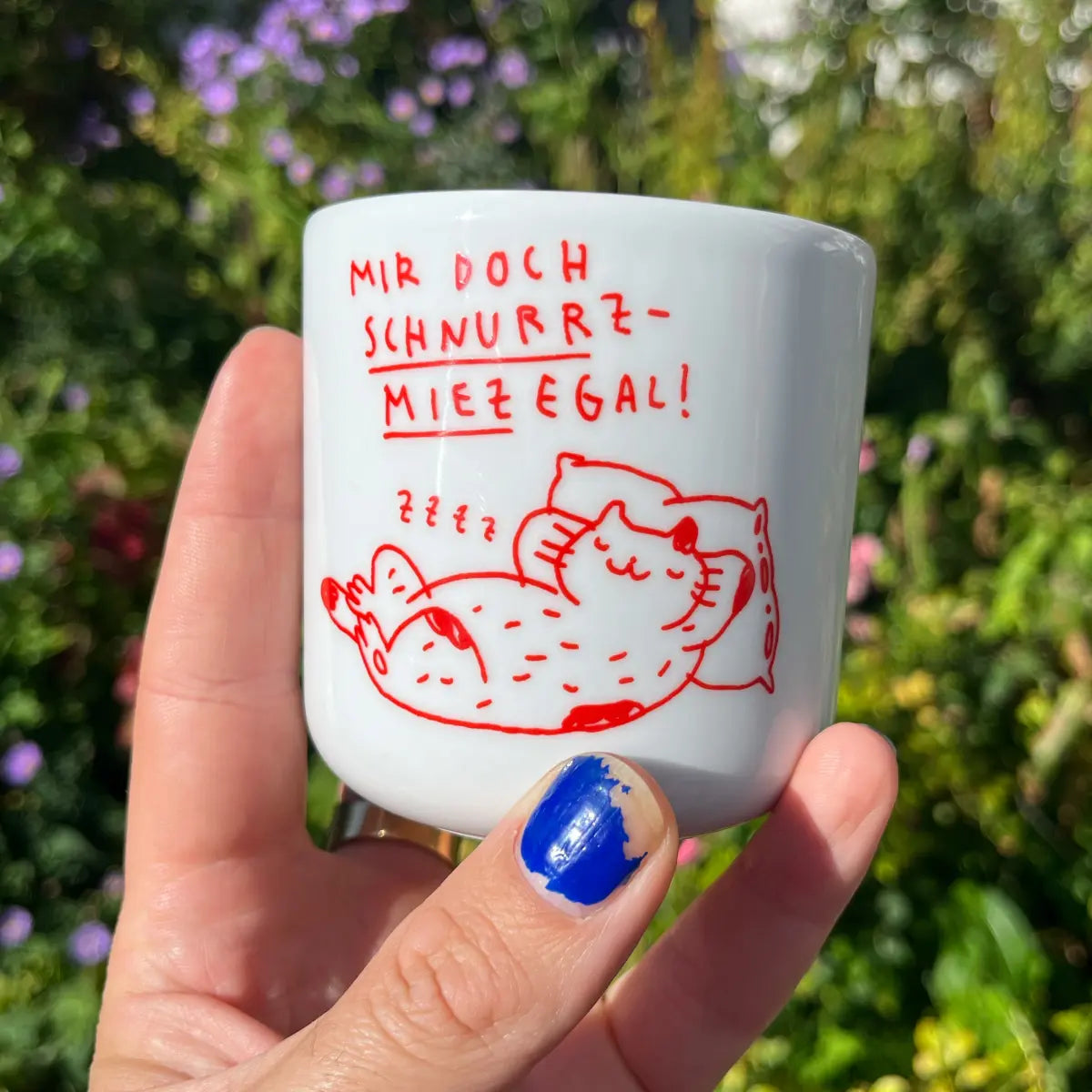 Becher “Schnurrmiezegal” | Verspieltes Design | Gianluca Scigliano
