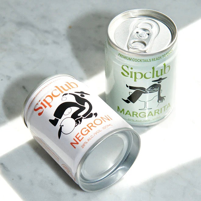 Sipclub Sipclub Bottled Cocktail Negroni I Premium Cocktails Ready to Enjoy (100ml, 24% Vol.)