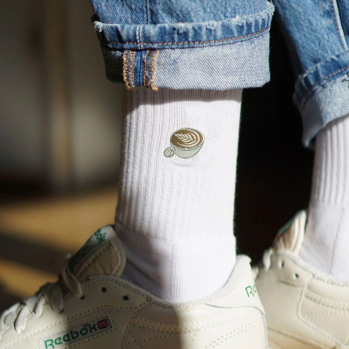 Coffee Fashion Socken "Flat White" Coffee Fashion | aus Bio-Baumwolle