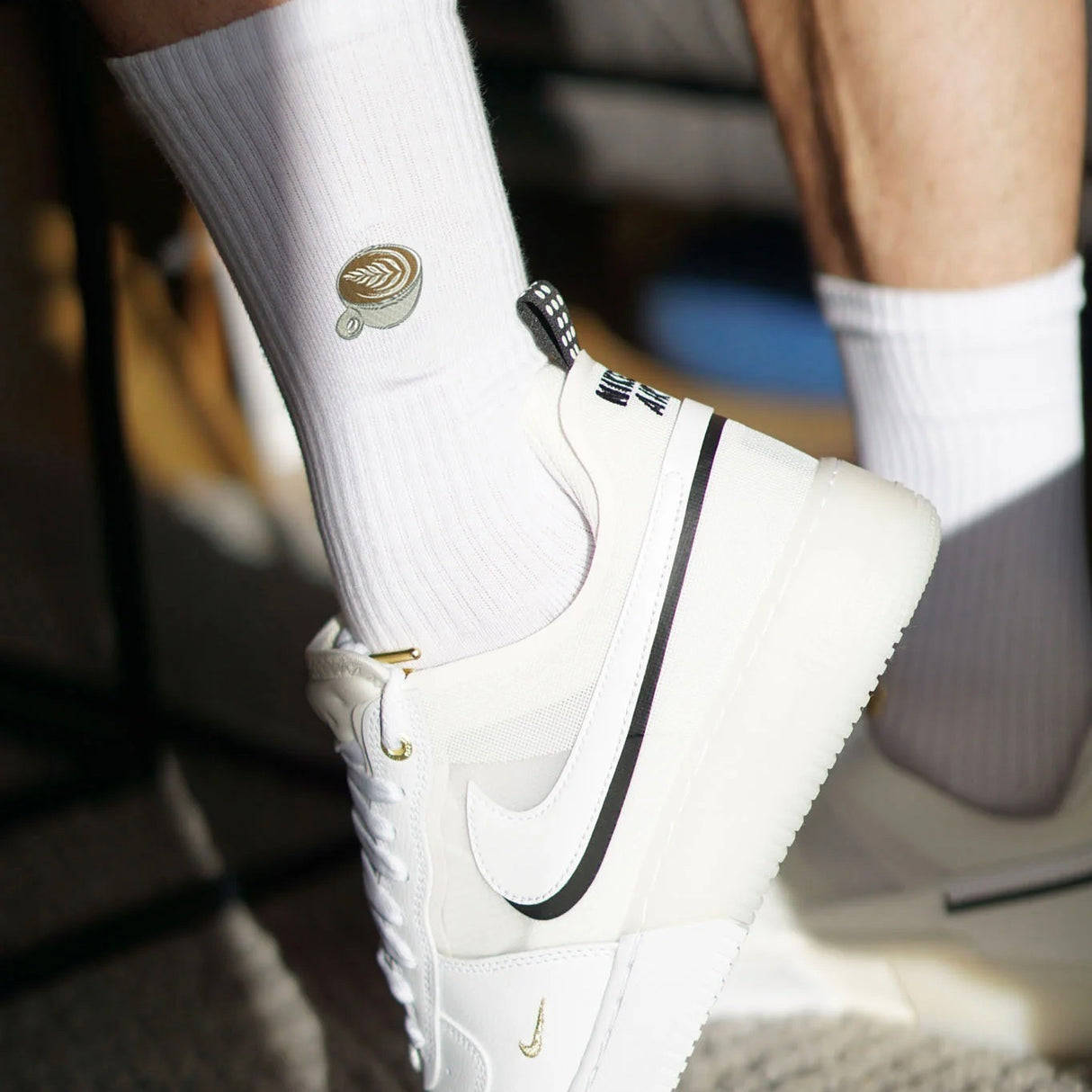 Coffee Fashion Socken "Flat White" Coffee Fashion | aus Bio-Baumwolle