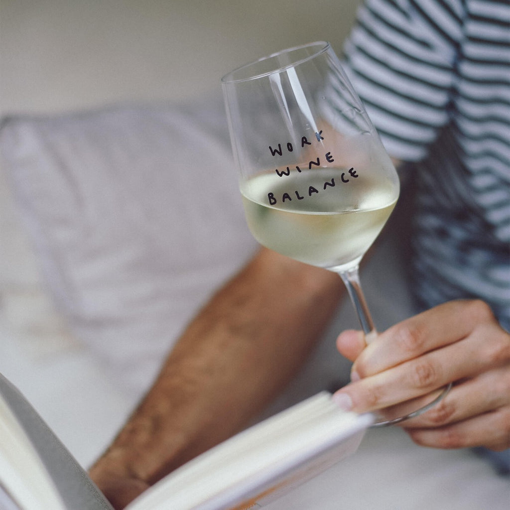 selekkt Weinglas "Work Wine Balance" | Special Edition | für Wein-Liebende!