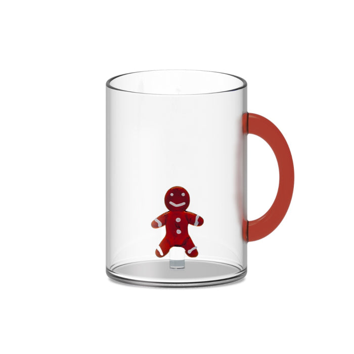 WD Lifestyle Tasse “Gingerbread Man” 420 ml | Weihnachtsbecher | WD Lifestyle