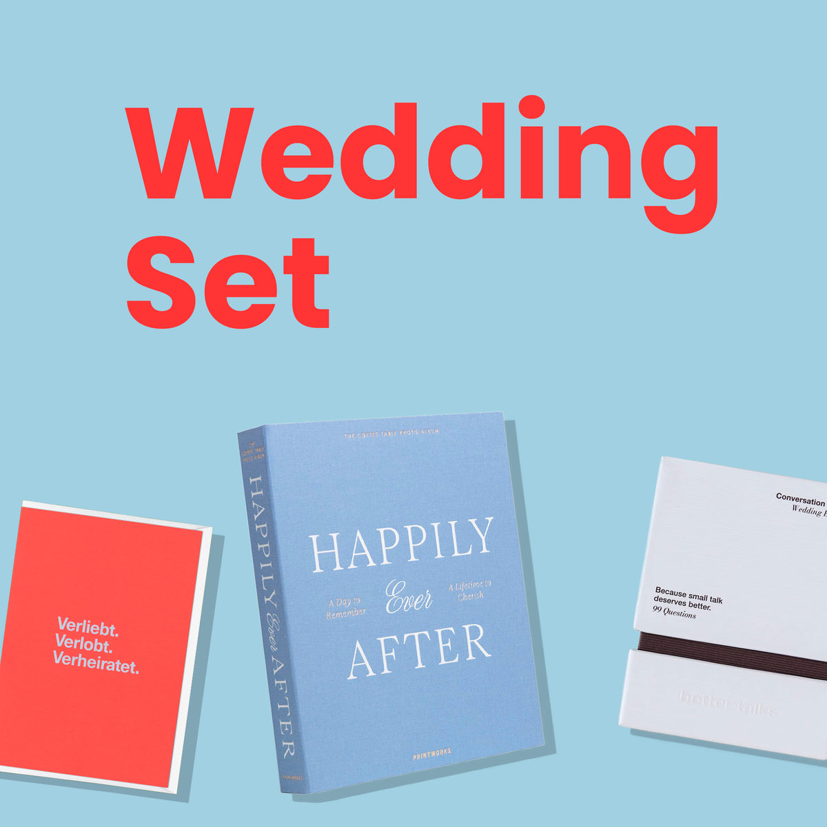 Geschenkset zur Hochzeit | Erinnerungen & Paarmomente