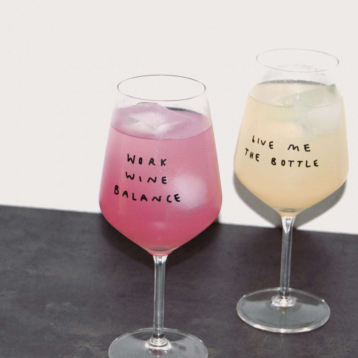 selekkt Weinglas "Work Wine Balance" | Special Edition | für Wein-Liebende!