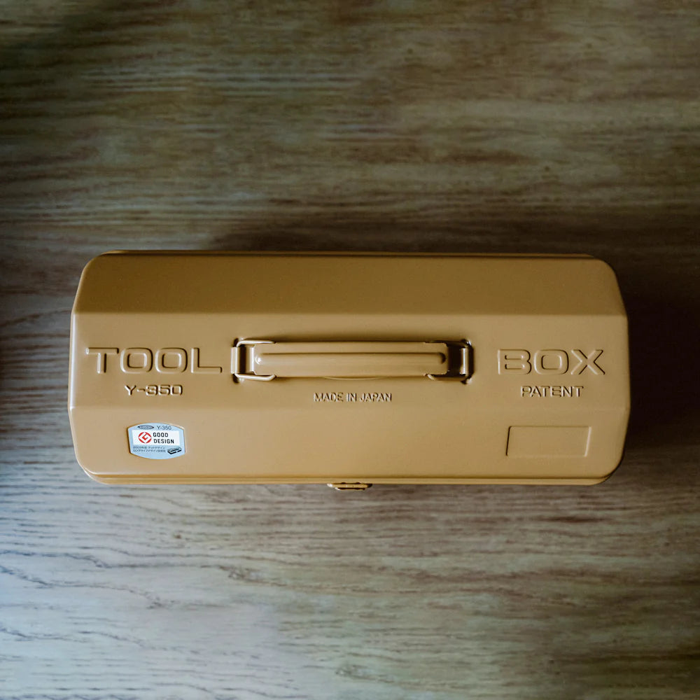 Toyo Steel Tool Box Toyo Steel Y 350 | Universalkiste aus Stahl in Mustard