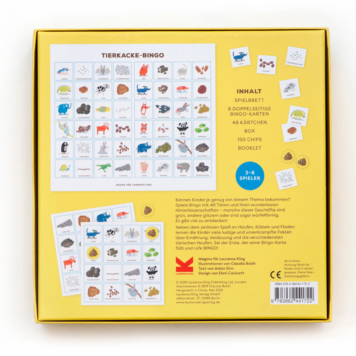 Laurence King Verlag Tierkacke Bingo