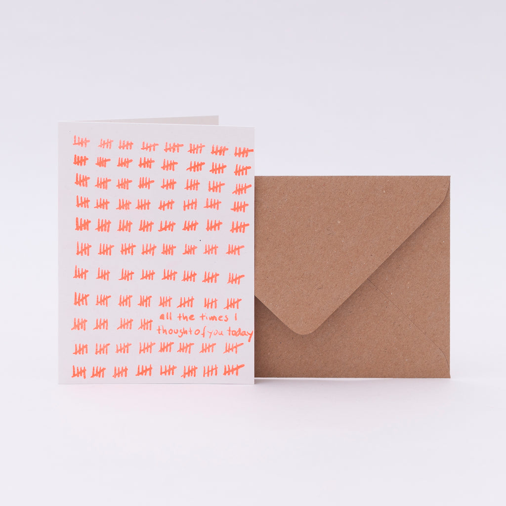 Superjuju Grußkarte "All the Times" von Superjuju | Din-A6 Klappkarte mit passendem Umschlag
