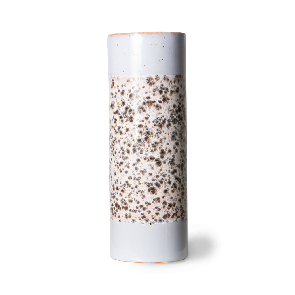 Hkliving Vase HKliving "70s Ceramics Birch Small" | Vintage-Look Vase aus feinstem Steingut