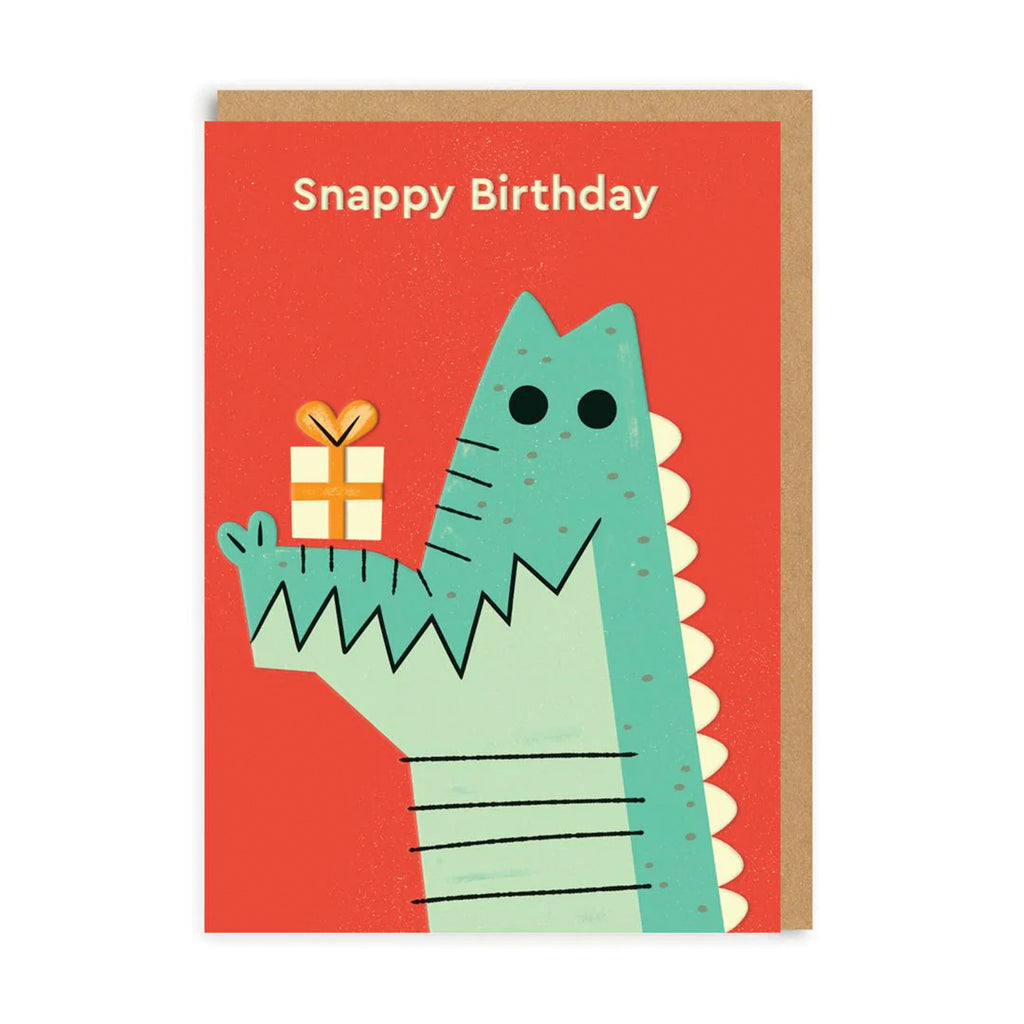 Ohh Deer Grußkarte "Birthday Crocodile"