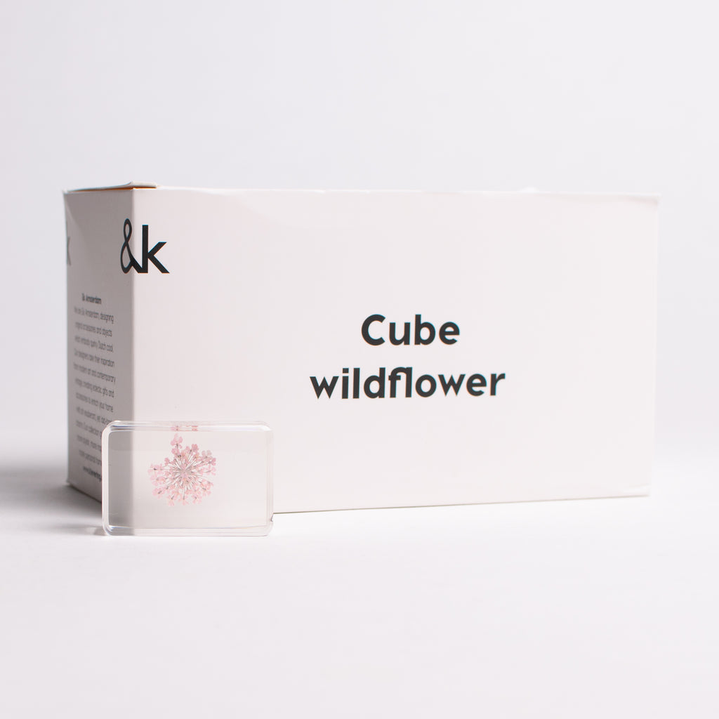 &Klevering Wildflower Cube Small