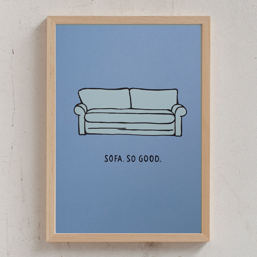 Edition SCHEE Sofa. So Good (Din A3) natur