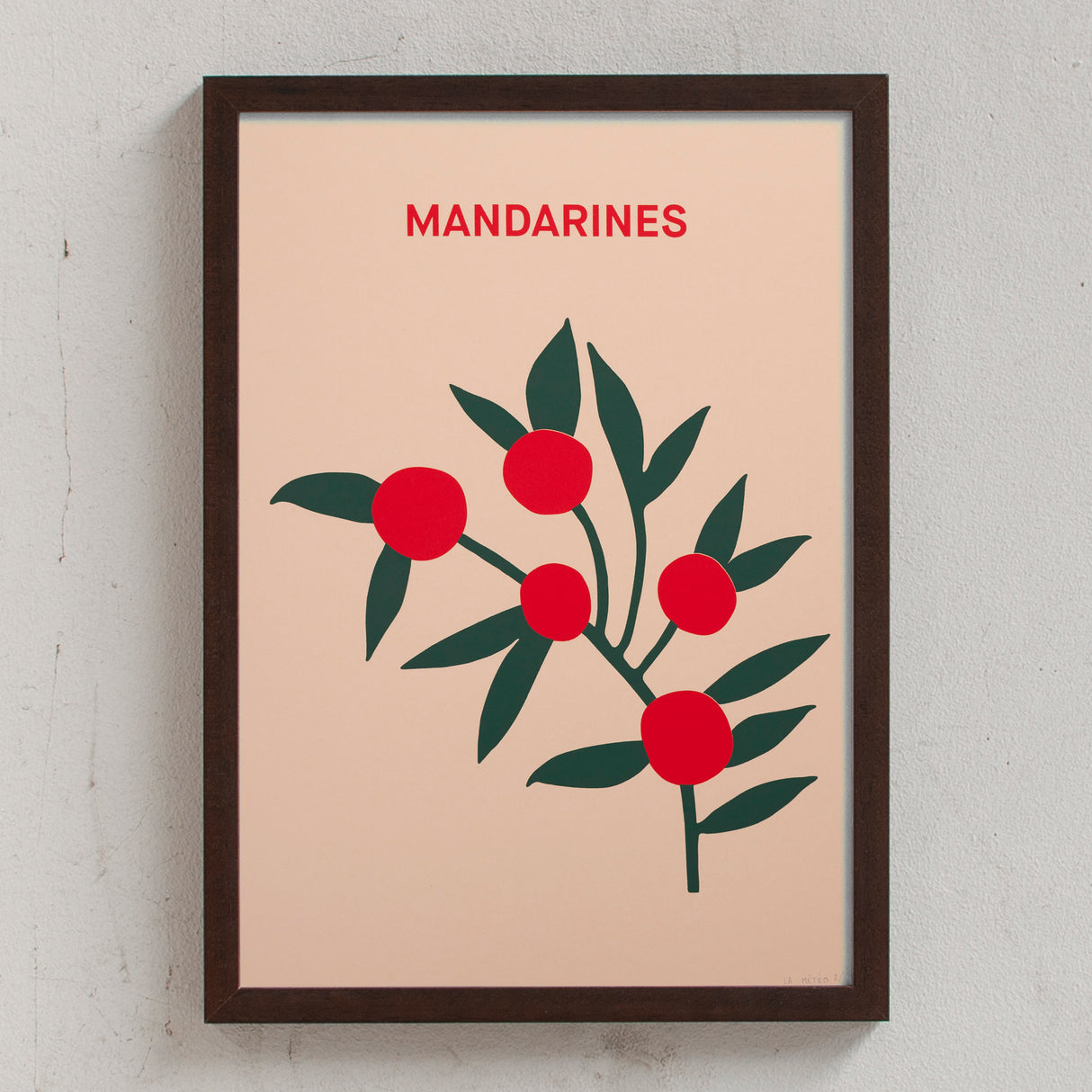 Domitille Cure Mandarines (Din A3)