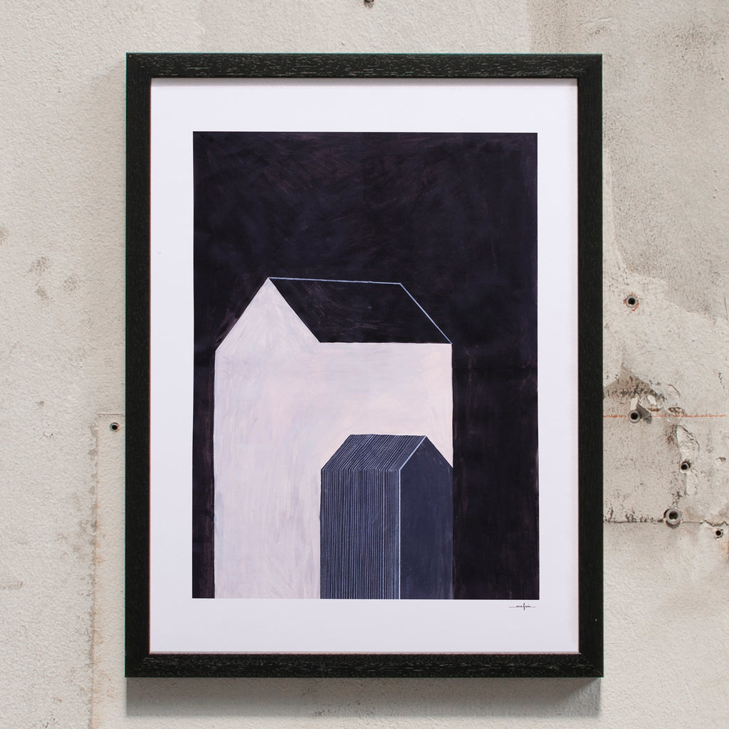 Ana Frois House No 01 (30 x 40cm) schwarz