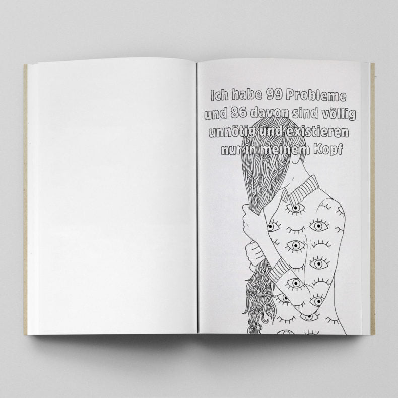 Ein guter Verlag Malbuch "Ein gutes Ausmalbuch" | Ein guter Verlag | liebevolles Design