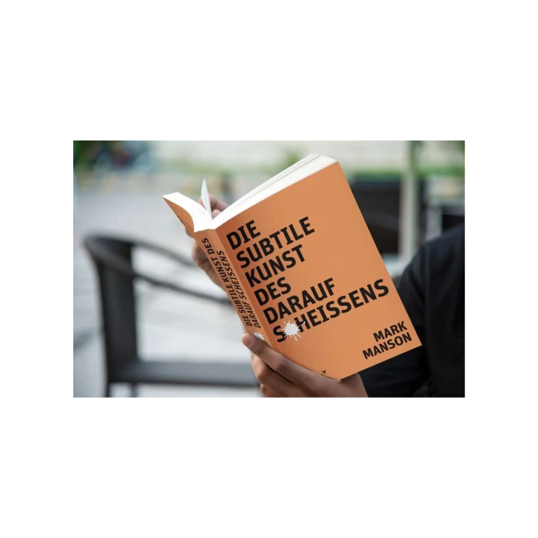 mvg Verlag Buch "Die subtile Kunst des darauf Scheissens"