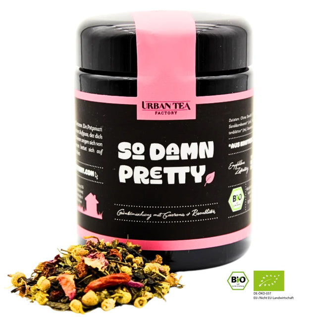 Urban Tea Factory Tee “So Damn Pretty” 50 g | Kräutertee mit Geschmack | Urban Tea Factory