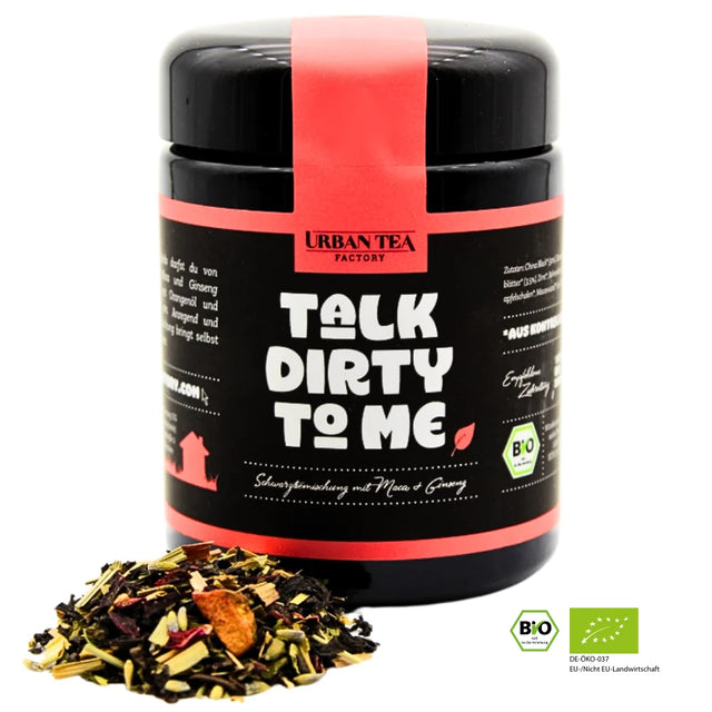Tee “Talk Dirty to Me” 45 g | Aromatische Teemischung | Urban Tea Factory
