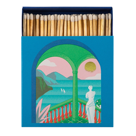 Archivist Lange Streichhölzer „A Romantic View“ von Archivist | Extra lang in Square Matchbox