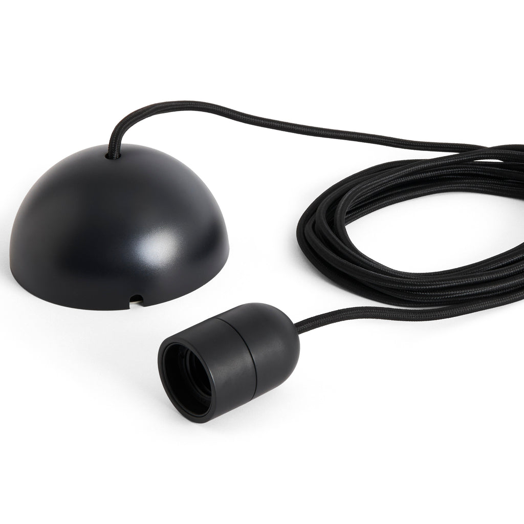 HAY Pendelleuchte „Common Pendant Set Soft Black“ | Schlicht & elegant | HAY