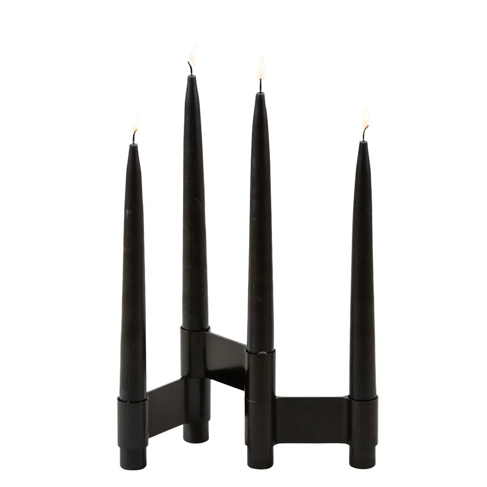 Studio About Kerzenhalter „Link“ (Black) | Studio About | Minimalistischer Kerzenhalter