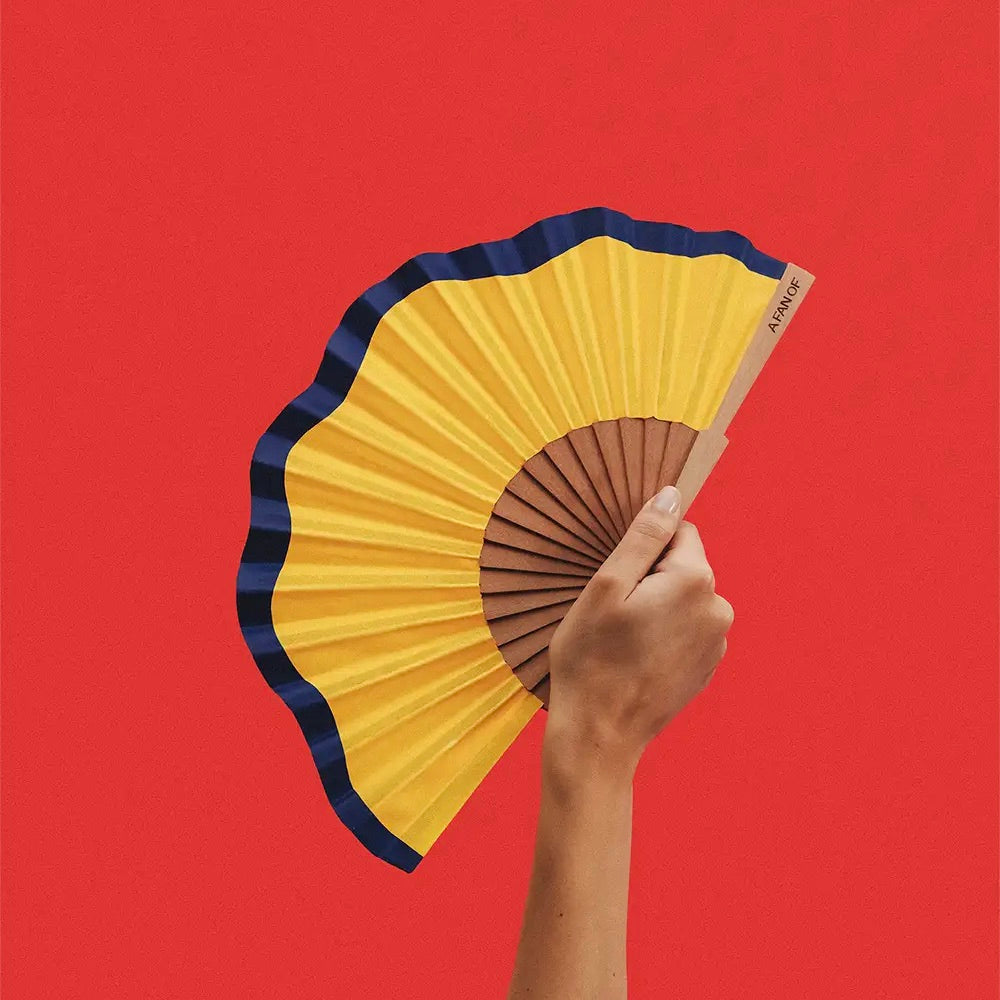 A Fan of Fächer “Fluid Shapes” Mini | Kompaktes Design | A Fan of