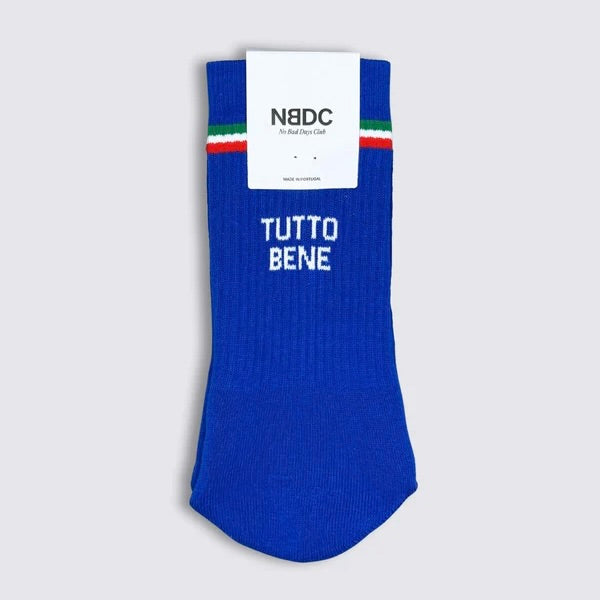 NO BAD DAYS CLUB Socken “Tutto Bene Italia” | Bella Italia für deine Füße | NO BAD DAYS CLUB