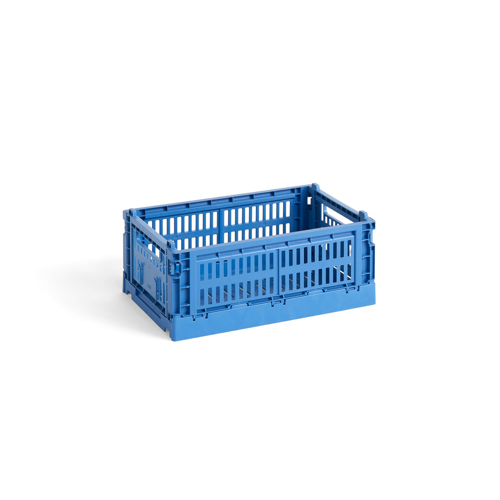 HAY Faltbox „Colour Crate Small Electric Blue“ | Kleiner Farbakzent | HAY